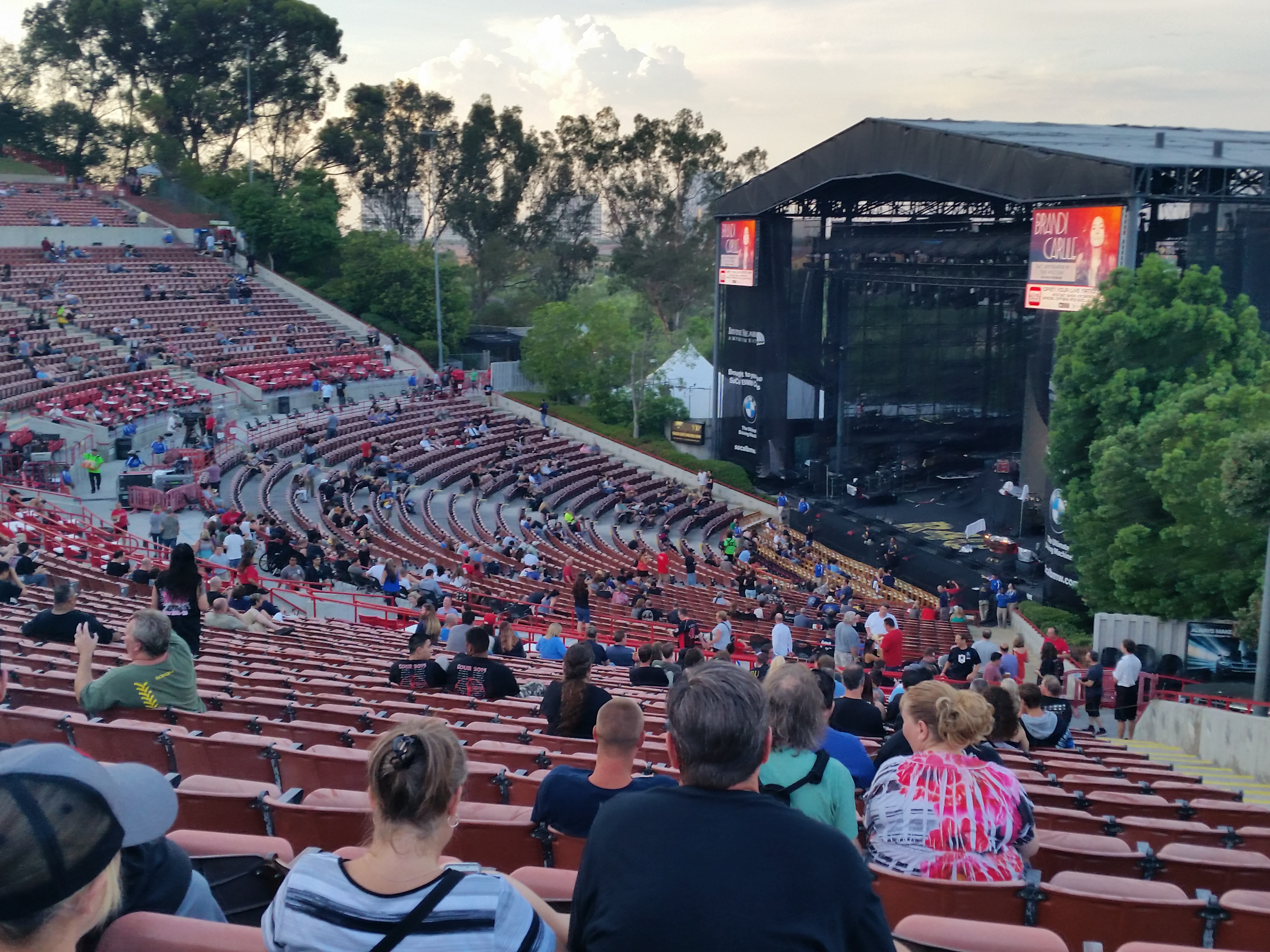 Detailed Seating Chart Pacific Amphitheatre